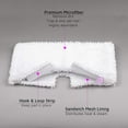 thumbnail image 5 of Steam Mop Replacement Pads for Shark Steam Pocket Mop S3500 Series S3501 S3601 S3550 S3901 SE450 S3801CO S3601D S2901 S2902, 7 Pack, 5 of 7