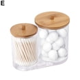 thumbnail image 1 of Cotton Swab Box Transparent Q-tip Storage Acrylic Container Bin Makeup Organizer, 1 of 8