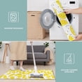 thumbnail image 6 of Yellow Lemon Fruit Slices White Pattern Kitchen Rugs Sets Of 3,Kitchen Runner Rugs Non Skid Washable,Decorative Kitchen Floor Mats for Kitchen,Sink,Laundry,17"x30"+ 17"x47" + 17"x59", 6 of 6