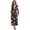 Snowman Snowflake, variant on Tutolipy Flower Printed Midi Dresses for Women V Neck A Line Dress Long Sleeve Dresses Empire Waist Dress with Pockets, S