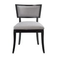 thumbnail image 6 of Modway Pristine Upholstered Fabric Dining Chairs - Set of 2 in Light Gray, 6 of 8
