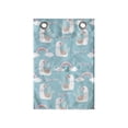 thumbnail image 1 of Llama Hanging Pocket Organizer, Repetitive Pattern of Animals with Wings and Heart Eyeglasses Rainbow Dreamy, Printed Polyester Storage Bag with Pockets, 14" x 20", Seafoam Multicolor, 1 of 2