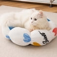 thumbnail image 5 of Fiudx Cama para Mascotas, Base Antideslizante En Cojín Acogedor, Almohadilla de Terciopelo Suave Que Retiene El Calor, Tapete Reforzado y Duradero para Gatos, Solución de Confort Durante Todo El Año,, 5 of 5