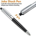 thumbnail image 1 of 2 pcs Safe Fun Prank Shock Pens Electric Shock Ballpoint Prank Trick Prank Gag Gadget for Fool's Day, 1 of 7