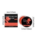 thumbnail image 4 of REK Mud Red Color Makeup Delicate Lasting Makeup, 4 of 7