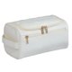 thumbnail image 4 of Bolsa de maquillaje de PU Salvador Bolsa de cosméticos de cuero PU con asa accesorios de Artículos de tocador accesorios de viaje impermeables organizador beige, 4 of 10