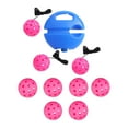 thumbnail image 3 of Almencla Pickleball Trainer Baseboard with Pickleball Ball for Sports Exercise Player Rose Red Ball, 3 of 8