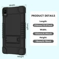 thumbnail image 3 of FIEWESEY for TCL Tab 10L Gen 3 8193A / For TCL TAB 10 Gen 2 Case Kids Friendly with Kickstand Case for TCL TAB 10 Gen 2/TCL TAB 10L LTE Gen 3 Model 8194A/TCL Tab 10L Gen 3 - 2*Black, 3 of 7