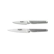 Global Classic Stainless Steel 2 Piece 3 Inch Paring and 4.5 Inch Utility Knife Set