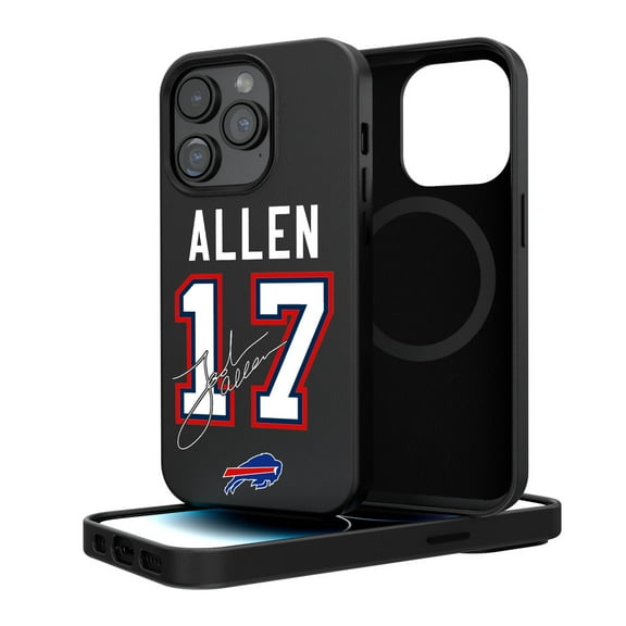 Keyscaper Josh Allen Buffalo Bills iPhone Magnetic Bump Case
