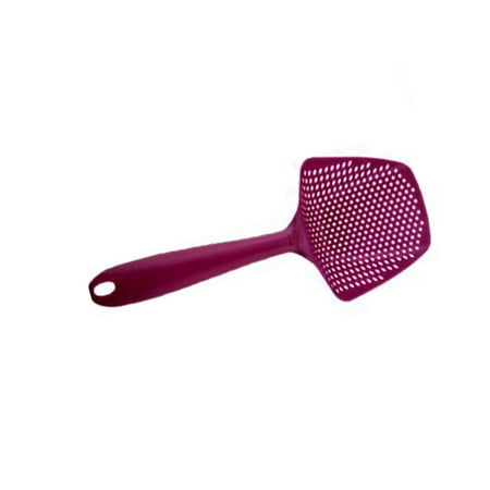 

wrea Spoon Strainer Colorful Large Capacity Multifunctional Convenient Heat Resisting Colanders Filter Skimmer Kitchen