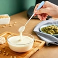 thumbnail image 4 of Solivara 304 Stainless Long Spoon With Ceramic Handle For Dessert And Coffee Stirring Household Kitchen Utensil (blue,6.93*0.98in), 4 of 9