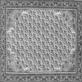 thumbnail image 1 of Ahgly Company Indoor Square Persian Gray Traditional Area Rugs, 7' Square, 1 of 1
