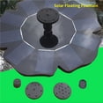 thumbnail image 3 of Bomba De Fuente Solar, Bomba De Fuente Flotante De 1,4 W, Decoración De Paisaje Al Aire Libre, Baño De Pájaros, Circulación De Agua Para Jardín, Patio, Estanque Monstrate HA018316-00, 3 of 7