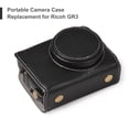 thumbnail image 3 of FlyFlise Portable Camera Case Synthetic Leather Camera Carry Bag with Shoulder Strap Replacement for Ricoh, 3 of 7