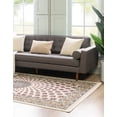 thumbnail image 3 of Rugs.com Rabia Collection Rug – 3' x 5' Ivory Low Rug Perfect For Entryways, Kitchens, Breakfast Nooks, Accent Pieces, 3 of 8