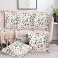 thumbnail image 6 of Throw Pillow Cover Case Watercolor Floral Pillow Covers 20x20 Inch Set of 2,Soft Decorative Throw Pillow Case for Living Room Bedroom Sofa Couch Cushion Covers, 6 of 6