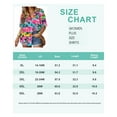 thumbnail image 7 of TIYOMI Plus Size Hawaiian Tops For Women Short Sleeve Colorful Tie Dye Collared Blouses Button Down Coconut Tree Shirts V Neck Shirts Summer Casual Tops XL 14W 16W, 7 of 7