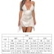 thumbnail image 3 of Vestido Elegante Vestido de tutú con escote en V profundo para mujer Vestido elegante para mujer Vestido sin espalda (Blanco M) Cgtredaw Para estrenar, 3 of 7