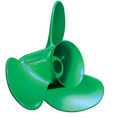 New Green Stainless Steel Propeller Compatible With Chrysler/Force 75/90-150 HP Honda 60-130 HP Suzuki 60-140 HP For All Years By 32431710 Ae1-1317 Ae2-1317 Dia 13.25" x 17" Pitch RH
