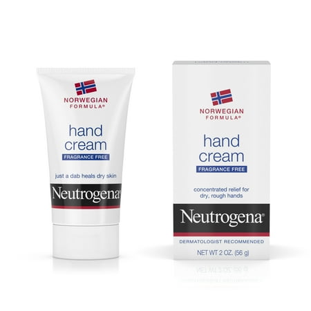 (2 pack) Neutrogena Norwegian Formula Dry Hand Cream, Fragrance-Free, 2 (The Best Lotion For Dry Cracked Hands)