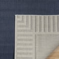 thumbnail image 4 of Gertmenian Paseo Kiano Modern Striped Navy/ Gray Area Rug, 2x6, 4 of 6