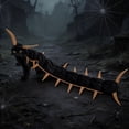 thumbnail image 5 of Centipede Cat Costume, Halloween Adjustable Pet Outfit，Funny Pet Outfit, Scary Shape Suit for Party, Dress‑up, Photo Shoot(gold), 5 of 5