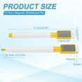 thumbnail image 2 of Magnetic Whiteboard Pen, 0.5-1mm Fine Tip Dry Erase Rose Red Markers, 12 Pcs, 2 of 6