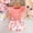 Pink, variant on ITSAME Girls Outfit Sets, Knit Cotton Bow Ruffle Sleeve Top and Floral Print Shorts 2-Piece Summer Fashion Leisure Sets Pink 18M