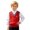 Red, variant on jiaxiM Boys Sweater Vest Cable Knit V-Neck Knitted Uniform Toddler Kids Girls Clothes Dress Vests