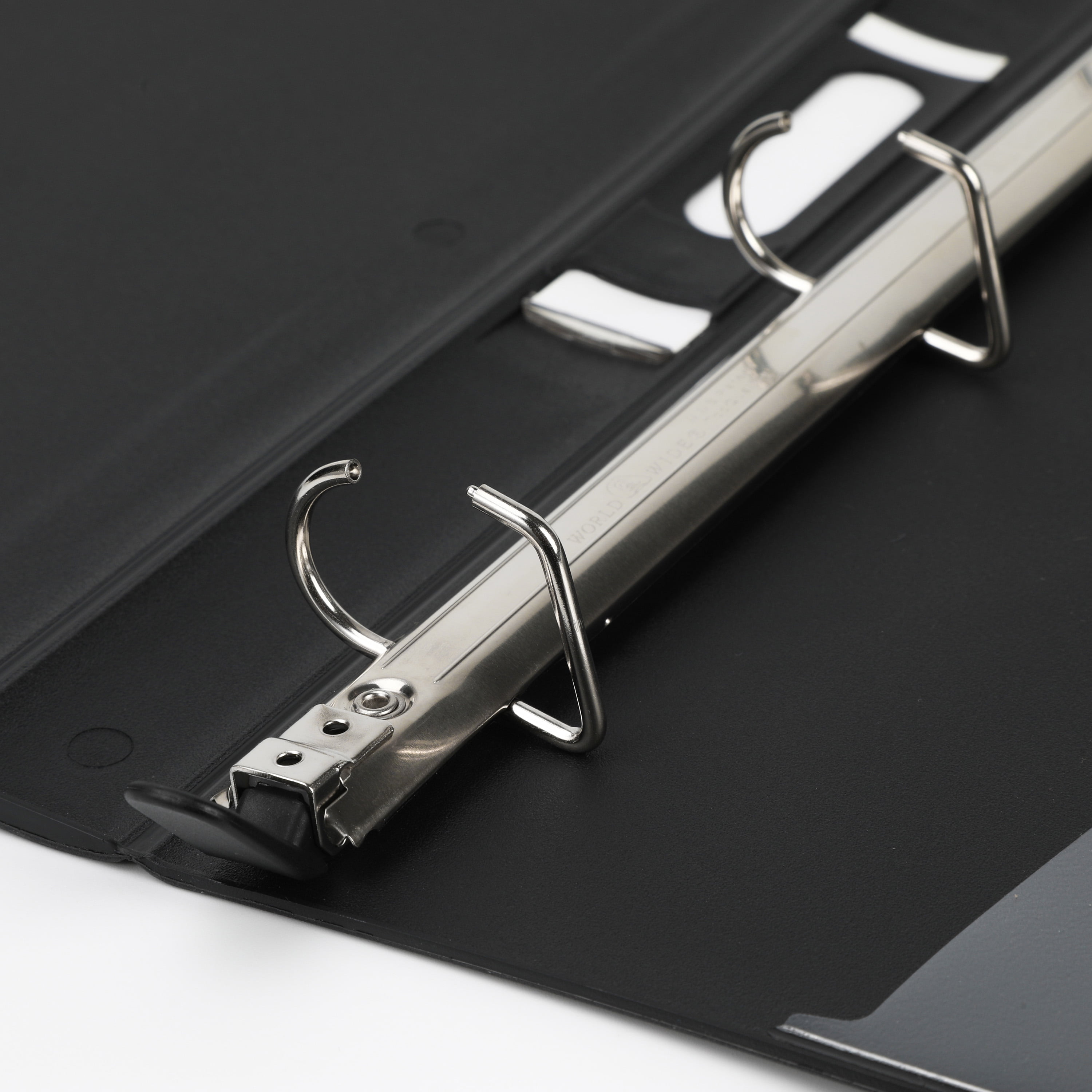 Exceed 1.5 inch Heavy Duty Binder, Black, Slant D-Ring