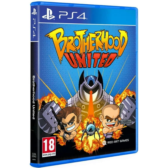Brotherhood United Sony PlayStation 4 [PS4 20 Levels 8 Giant Bosses Coop] NEW