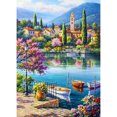 thumbnail image 2 of Con Cuentas Cuadradas 5D DIY Kit Paisaje Junto Al Lago Del 30x40cm, 2 of 9