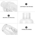 thumbnail image 2 of FESTFENDS 1Set Protein Shaker Bottle Transparent PC Resin for Home or Bar Use, 2 of 8