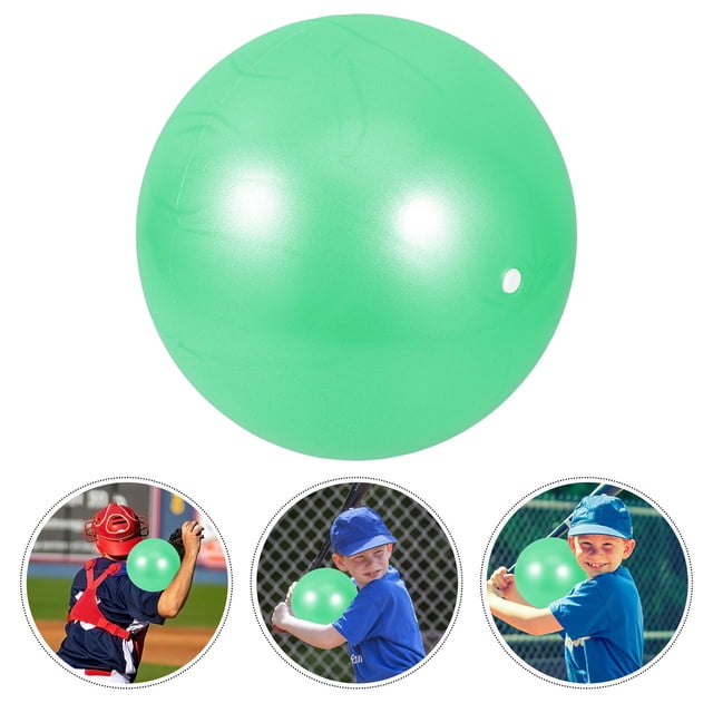 PTOOTP 4pcs Softball Accessories Connection Arm Action Ball Light Green PVC Strength Improvement Gear