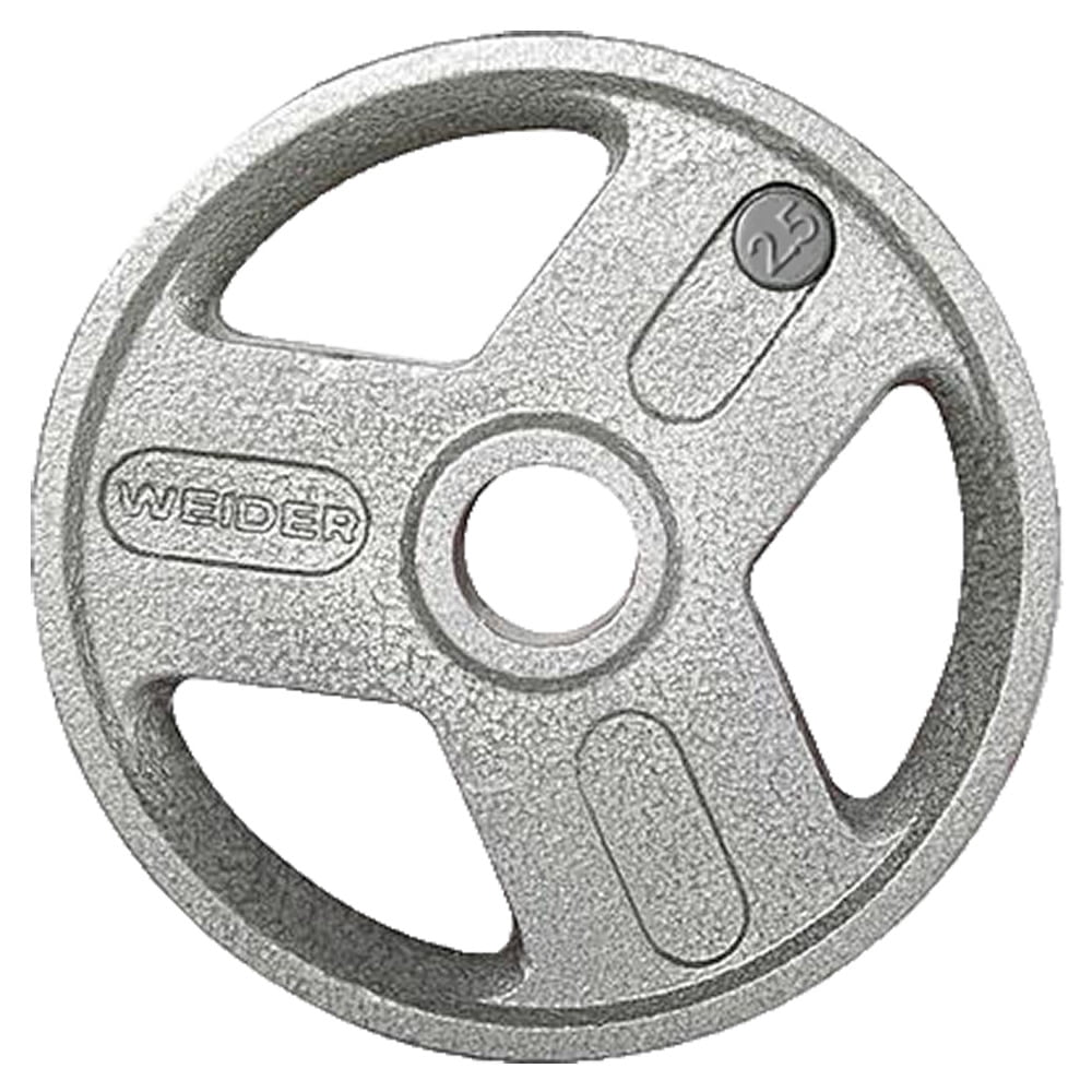 Weider 25lb 2" Olympic Weight Plate for sale online 
