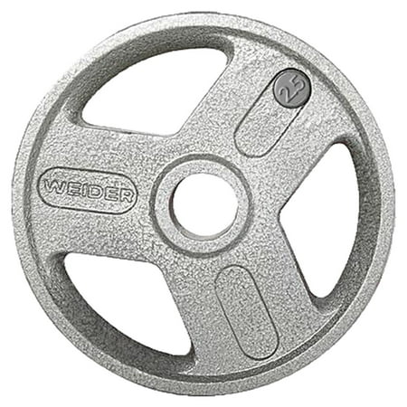 Weider Olympic Hammertone Weight Plate, 2.5-50 lbs