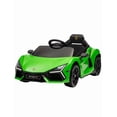 thumbnail image 1 of PINGÜE® Montable Eléctrico Niños Lamborghini®  Revuelto Licencia Oficial | Control Remoto 2.4 GHz | Batería 12V 4.5AH |8 Km/h | 2 Motores 390 | Luces LED, Música, Radio| GREEN, 1 of 8