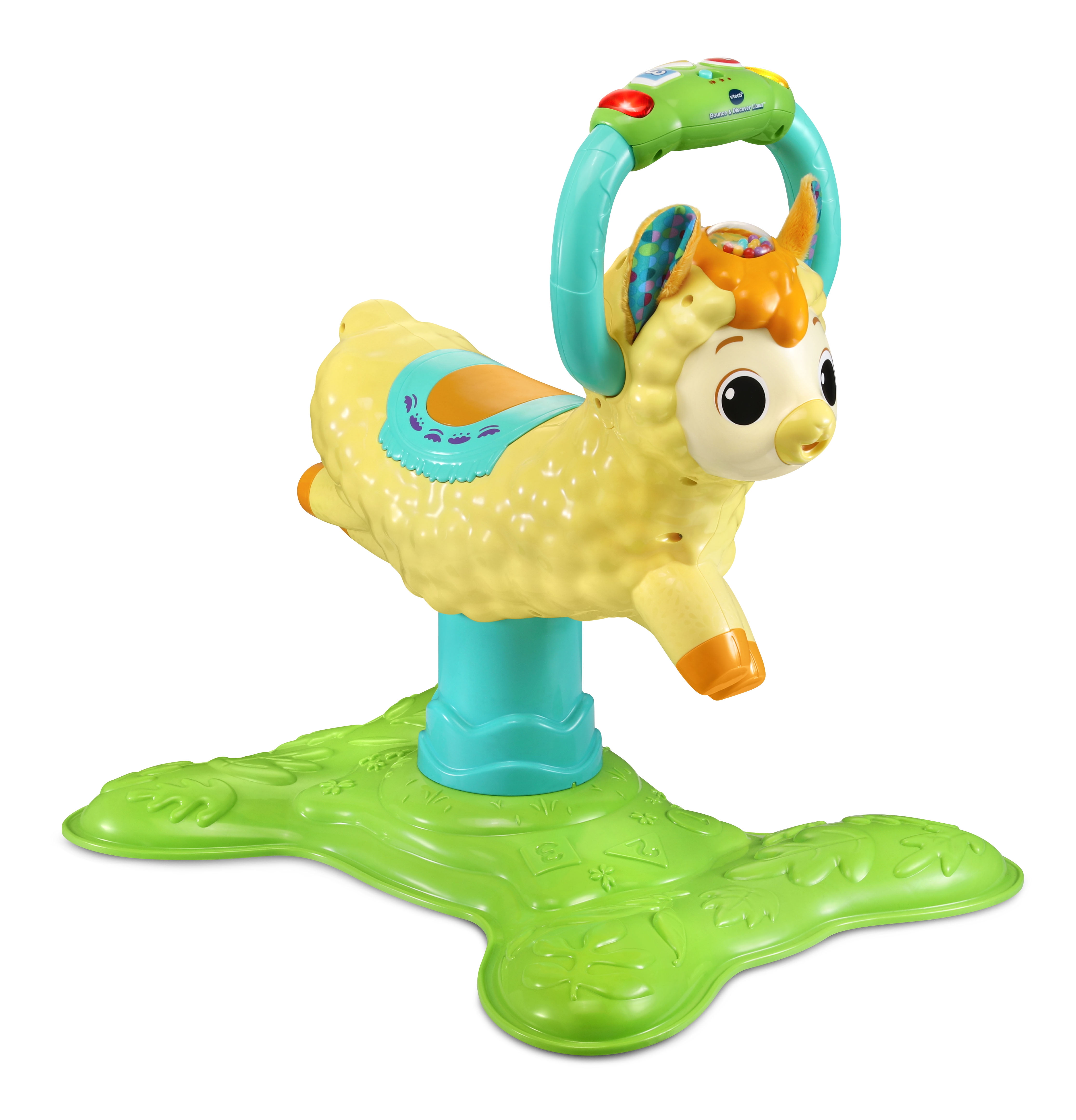 VTech Bounce and Discover Llama Interactive Indoor Ride-On Toy