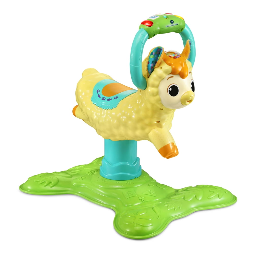 VTech Bounce and Discover Llama Interactive Indoor RideOn Toy