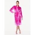 thumbnail image 3 of Joyspun Women's Plush Sleep Robe, Size S to 3X, 3 of 5