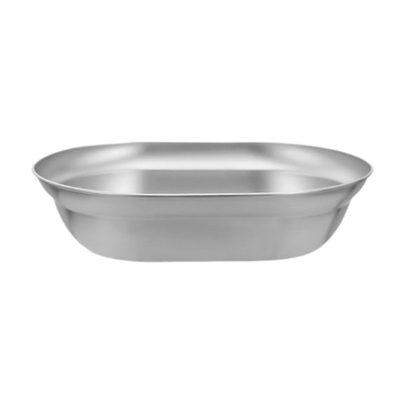 MAGIDEAL Stainless Steel Bowl Outdoor Tableware Camping Accessories Camp Bowl for BBQ