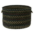 thumbnail image 2 of MN37A018X018 Midnight - Java 18"x18"x12" Basket, 55% Polypropylene/35% Nylon/10% Wool - Round., 2 of 2