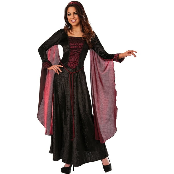 Burgandy Lady Womens Halloween Costume - Walmart.com