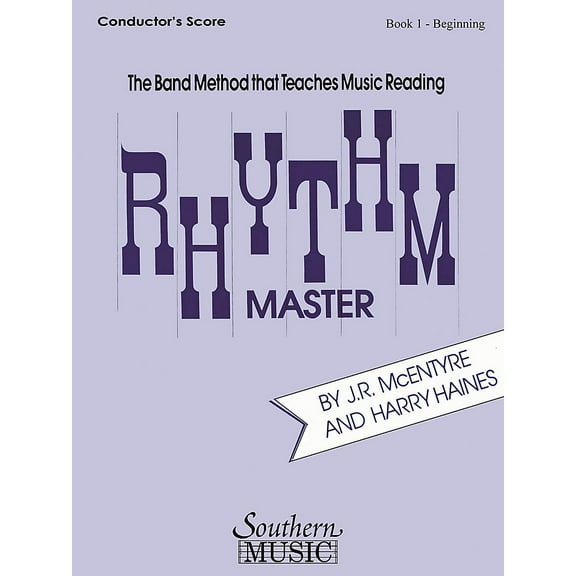 Southern Rhythm Master - Book 1 (Beginner) (Oboe) Southern Music Series by Harry Haines