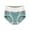 Green, variant on Womens High Rise Cotton Briefs, Tummy Control High Waist Underwear, Breathable Soft Full Coverage Panties for Women, Sky Blue 1-Pack,Size L