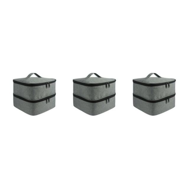 Guardoinrt Durable Polyester For Long-lasting Nail Polish Is Protected Safe And Hygienic Ergonomic Handle gray 3Set