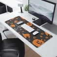 thumbnail image 2 of Long Mouse Pads for Desk,Trick or Treat Halloween Pattern Desk Mats on Top Of Desks, Desk Mouse Pad Extra Large with 3mm Non-Slip Base and Stitched Edge for Gaming,Office,Work,Home 31.5x11.8in, 2 of 5