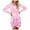 Pink, variant on under 10.00 LYXSSBYX Summer Dresses for Women under 10.00 Women's Plus Size O-Neck Tie-Dye Print Sleeveless O-Collar Mini Dress