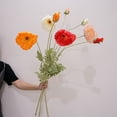thumbnail image 3 of LShunze Poppies Artificial Poppies Realistic Faux Poppies for Your Home Kitchen Wedding or Memorial Day Decor These Fake Flowers with Stems Will Make Any Space Shine, 3 of 8